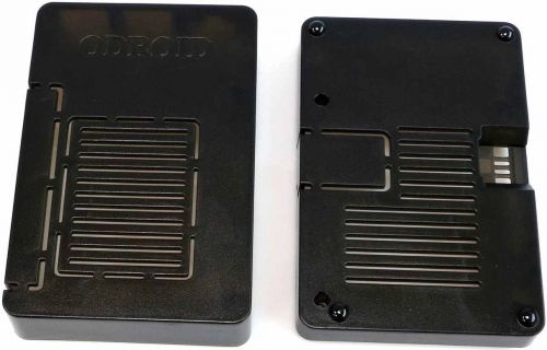 корпус для микрокомпьютера Odroid C4, материал: пластик, цвет: черный