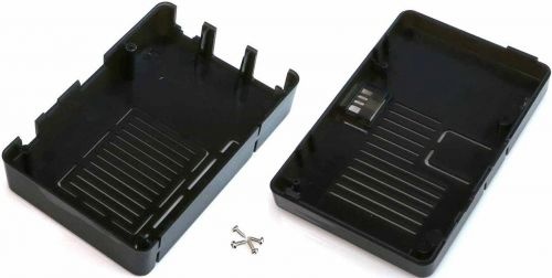 корпус для микрокомпьютера Odroid C4, материал: пластик, цвет: черный