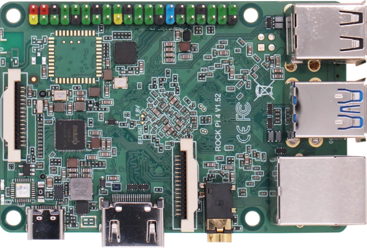 Rockchip RK3399, 1800 МГц, 4 Гб, 1000 Мбит/с