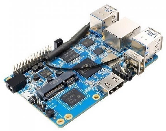 Allwinner H6, 1800 МГц, 2 Гб, 8 Гб SSD, Mali-720 MP2, Gigabit Ethernet, Wi-Fi, Bluetooth