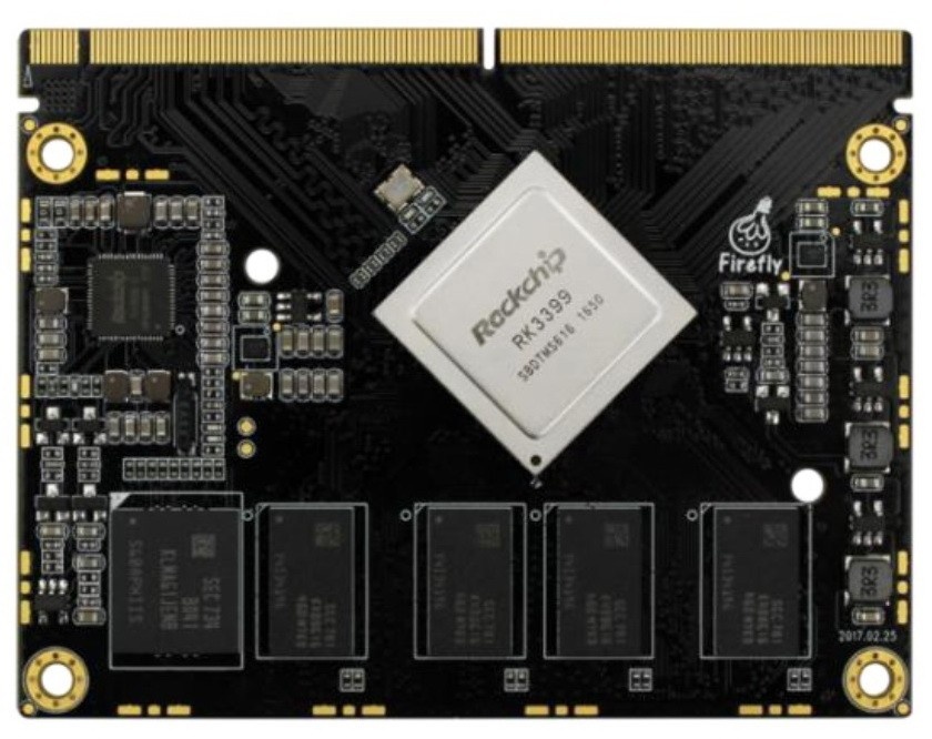 Rockchip RK3399, 1800 МГц, 2 Гб, без HDD, 16 Гб SSD, Mali-T860 MP4