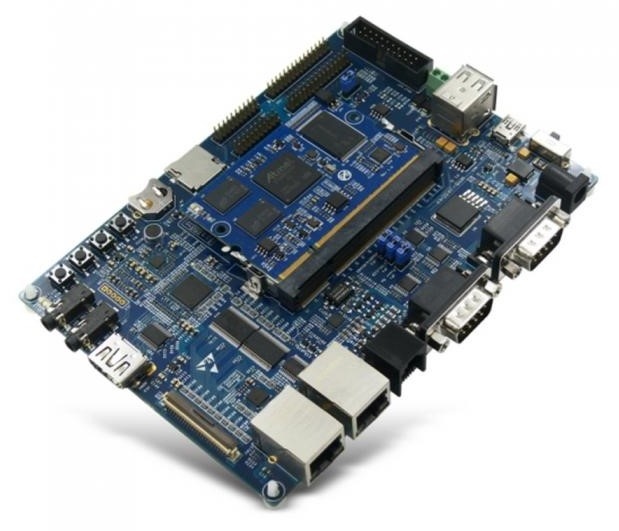 Microchip Technology SAMA5D44, 600 МГц, 512 Мб, 512 Мб SSD, 100 Мбит/с