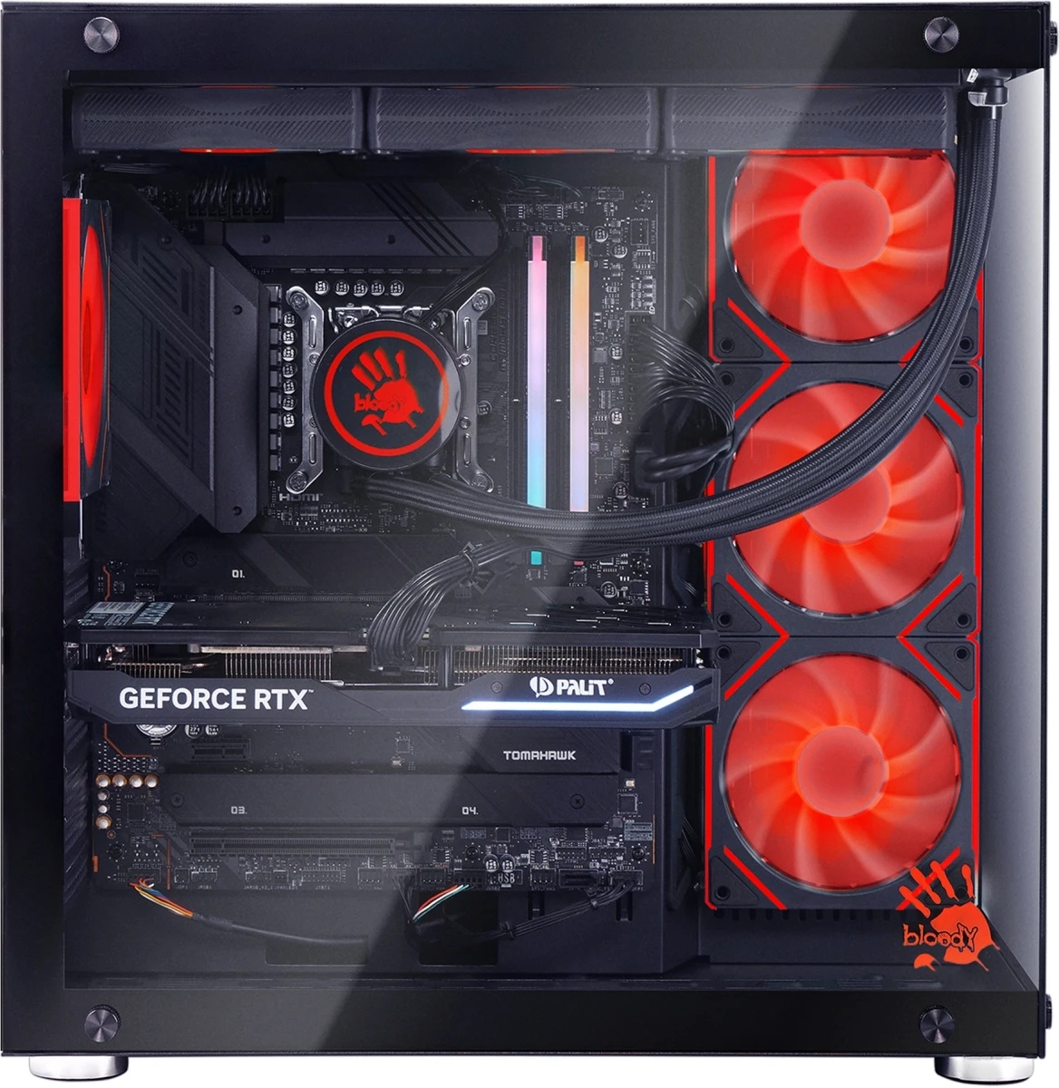 Intel Core i5 14600KF, 3500 МГц, 32 Гб, без HDD, 1 Тб SSD, GeForce RTX 5070 12288 Мб, 2.5 Gigabit Ethernet, Windows 11 Home