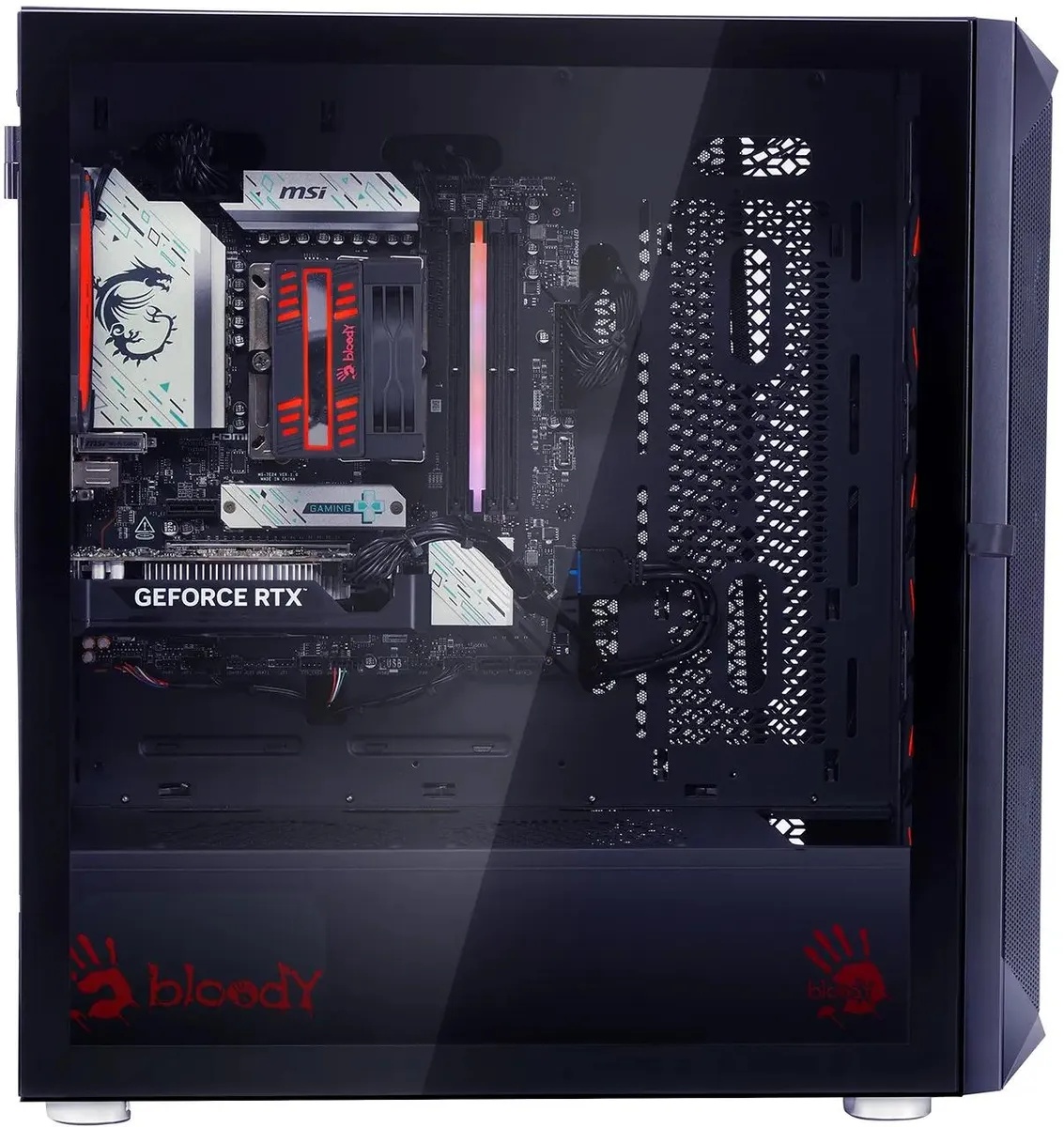 Intel Core i7 14700F, 2100 МГц, 64 Гб, без HDD, 1 Тб SSD, GeForce RTX 5080 16384 Мб, 2.5 Gigabit Ethernet, Wi-Fi, Bluetooth, Windows 11 Home