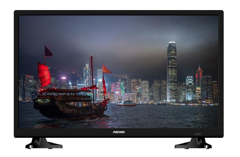 Телевизор Asano 24" 24LH1010T черный LED HD 60Hz