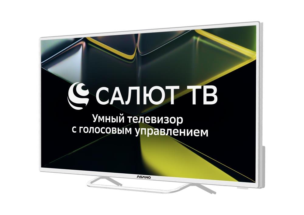 Телевизор Asano 43"  43LU5011T белый LED UHD 60Hz Салют ТВ