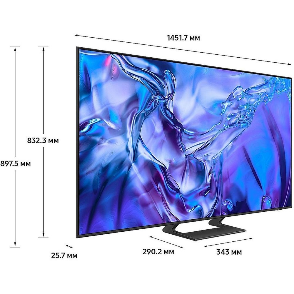 Телевизор Samsung 55" UE55DU8500UXRU серый титан LED UHD 60Hz Tizen