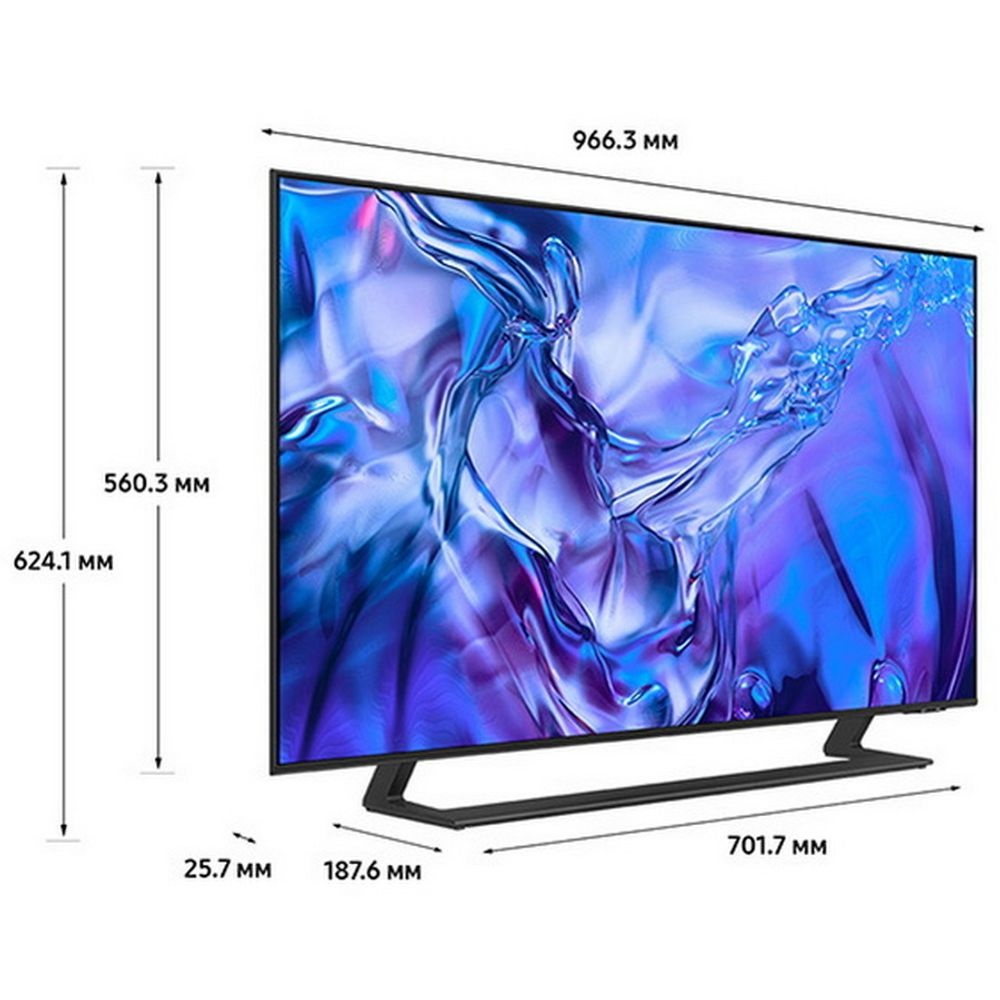 Телевизор Samsung 43" UE43DU8500UXRU титан LED UHD 60Hz Tizen