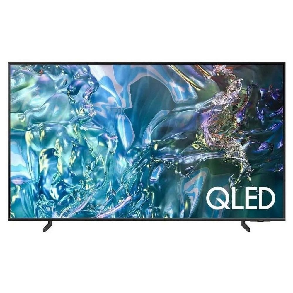 Телевизор Samsung 65" QE65Q60DAUXRU серый QLED UHD 60Hz Tizen