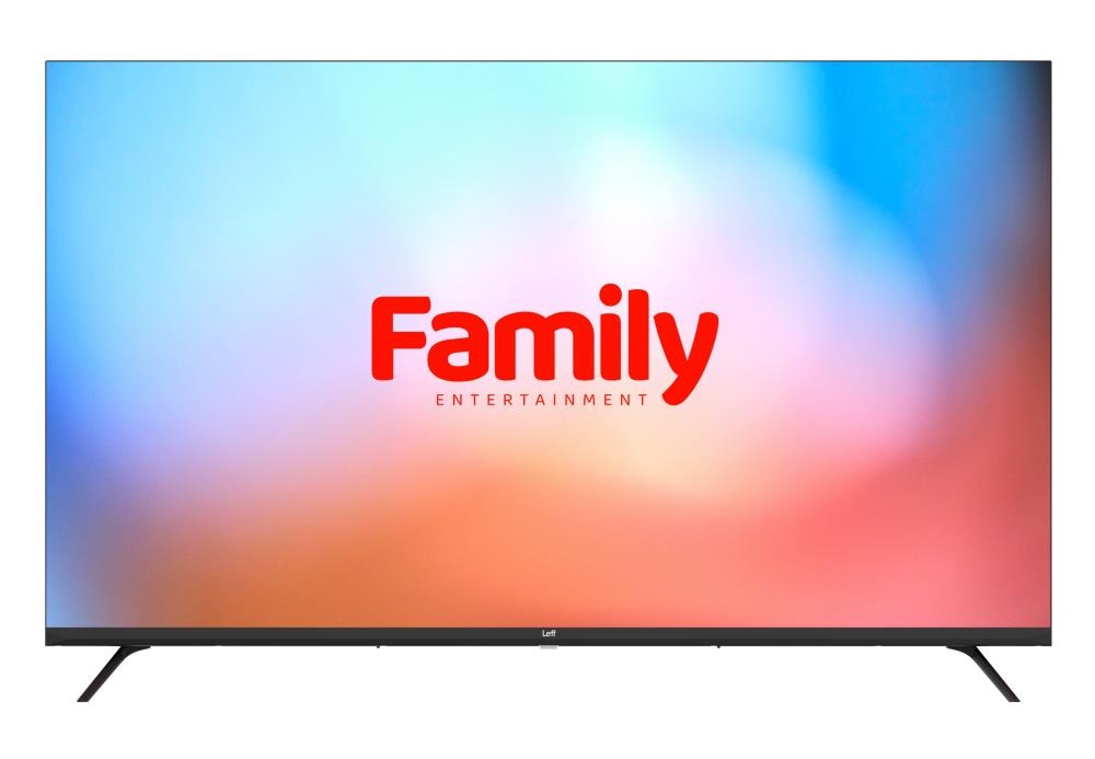 Телевизор LEFF 43" 43U570T черный DLED UHD 60Hz Яндекс ТВ