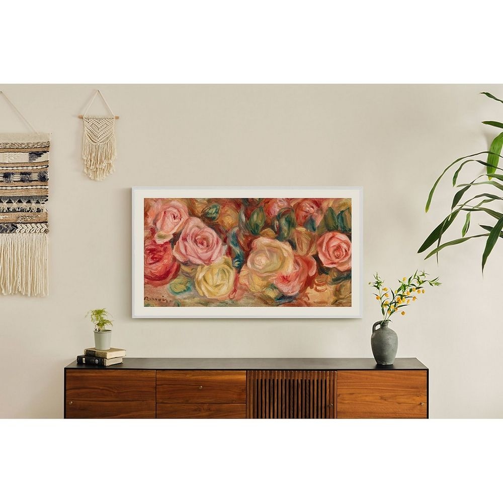 Телевизор Samsung 50" QE50LS03DAUXRU черный QLED UHD 60Hz Tizen
