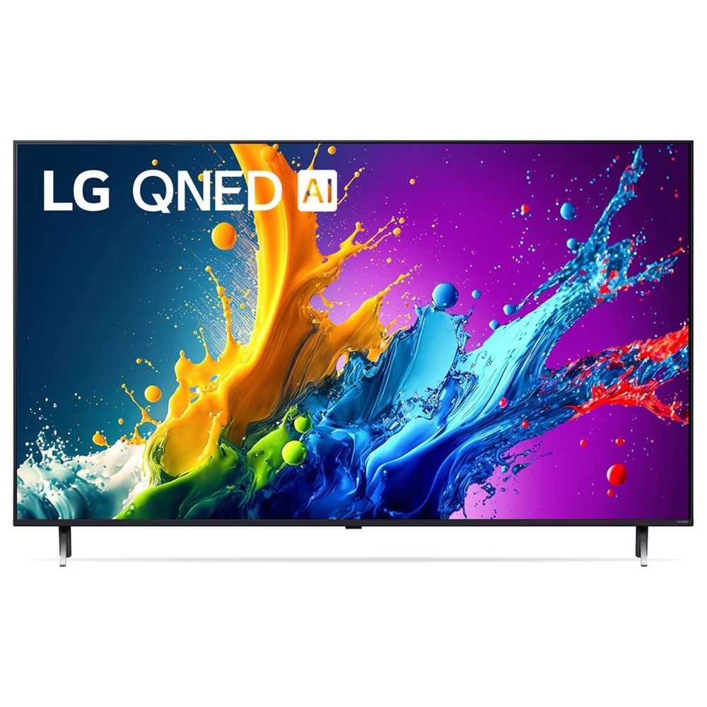 Телевизор LG 55" 55QNED80T6A  LED UHD черный 60Hz Smart TV