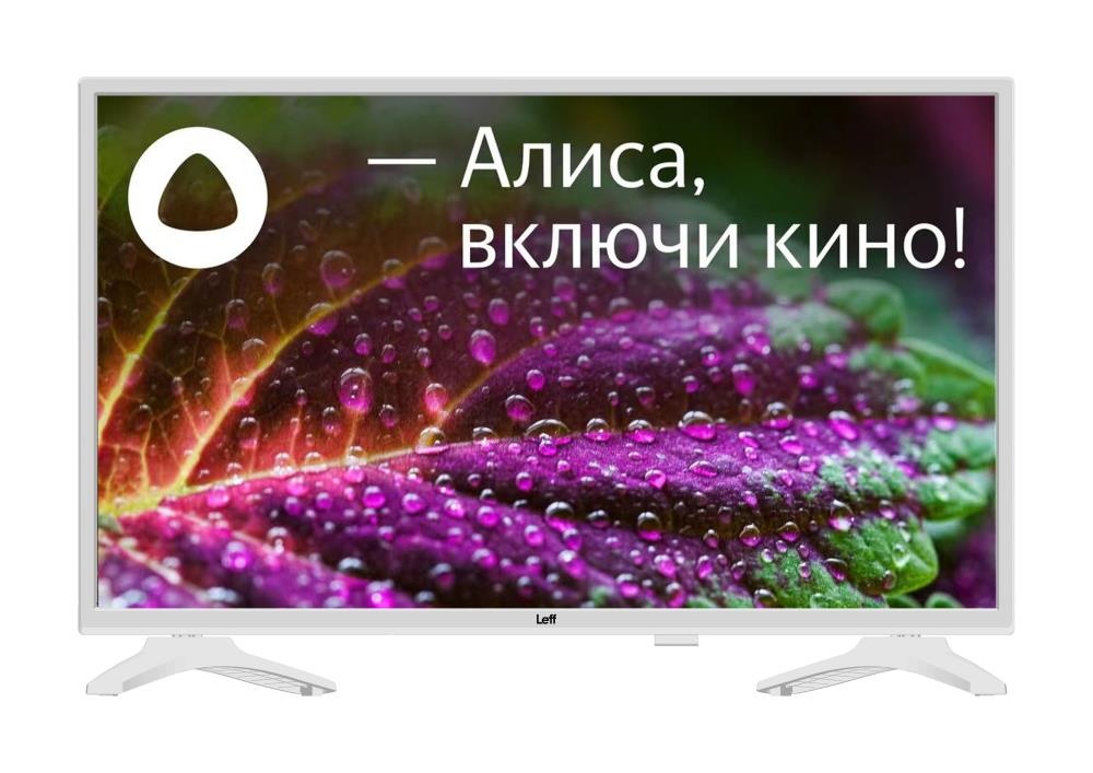 Телевизор LEFF 40" 40F541T белый DLED FHD 60Hz Smart