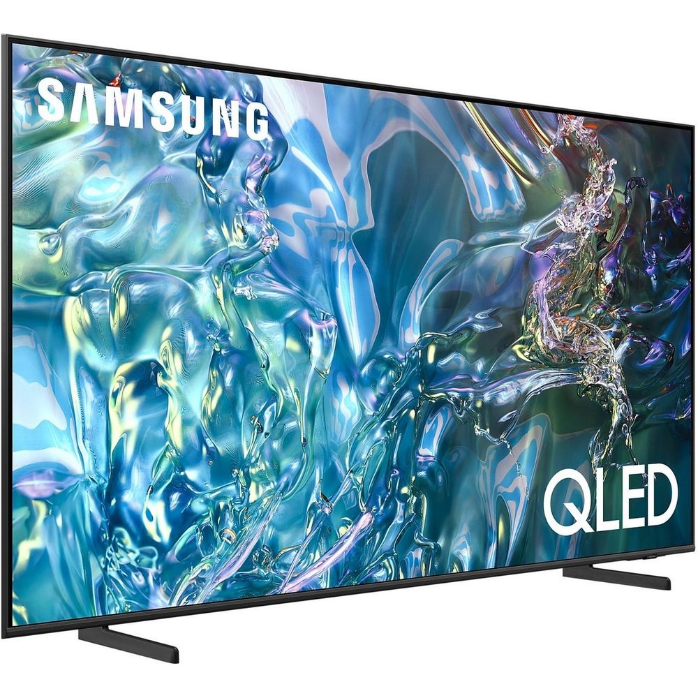 Телевизор Samsung 55" QE55Q60DAUXRU серый QLED UHD 60Hz Tizen