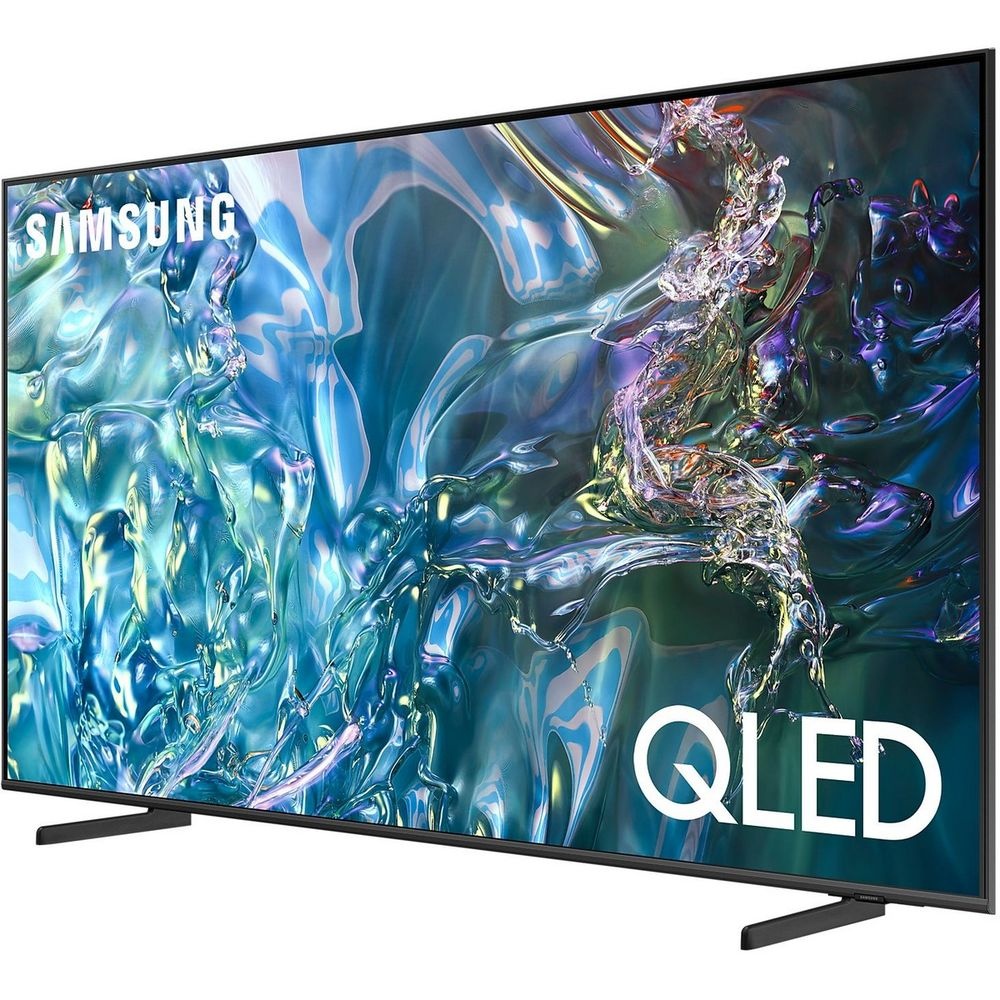Телевизор Samsung 55" QE55Q60DAUXRU серый QLED UHD 60Hz Tizen