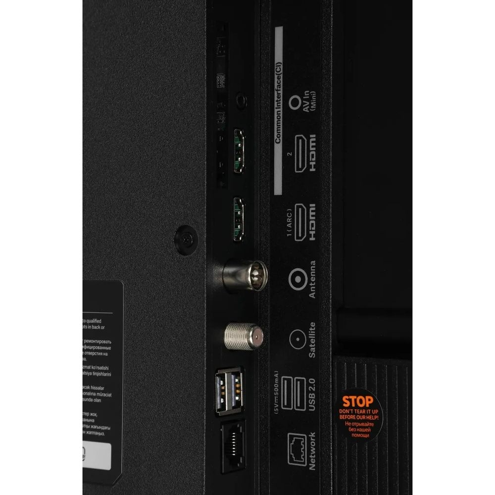 Телевизор Xiaomi 43" L43MA-AURU черный  LED UHD 60Hz AndroidTV