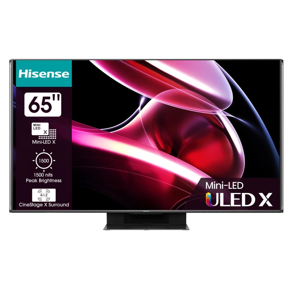 Телевизор Hisense 65" 65UXKQ черный Mini-Led UHD 120Hz Smart