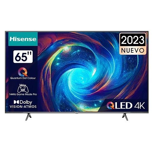 Телевизор Hisense 65" 65E7KQ черный QLED UHD 60Hz Smart