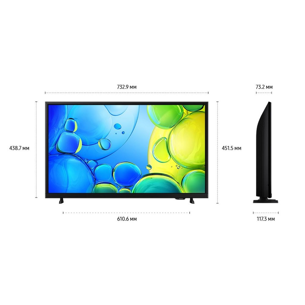 Телевизор Samsung 32" UE32F6000FUXRU черный LED FULL HD 200Hz DVB-T2 DVB-C 3D USB Smart TV