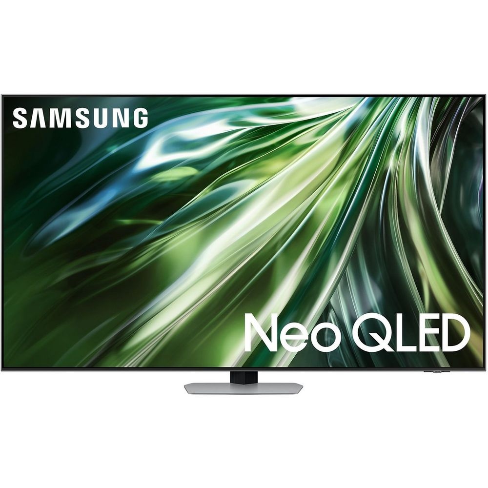 Телевизор Samsung 55" QE55QN90DAUXRU серебристый QLED 4K UHD 120Hz Smart TV