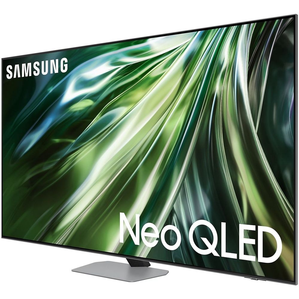 Телевизор Samsung 55" QE55QN90DAUXRU серебристый QLED 4K UHD 120Hz Smart TV