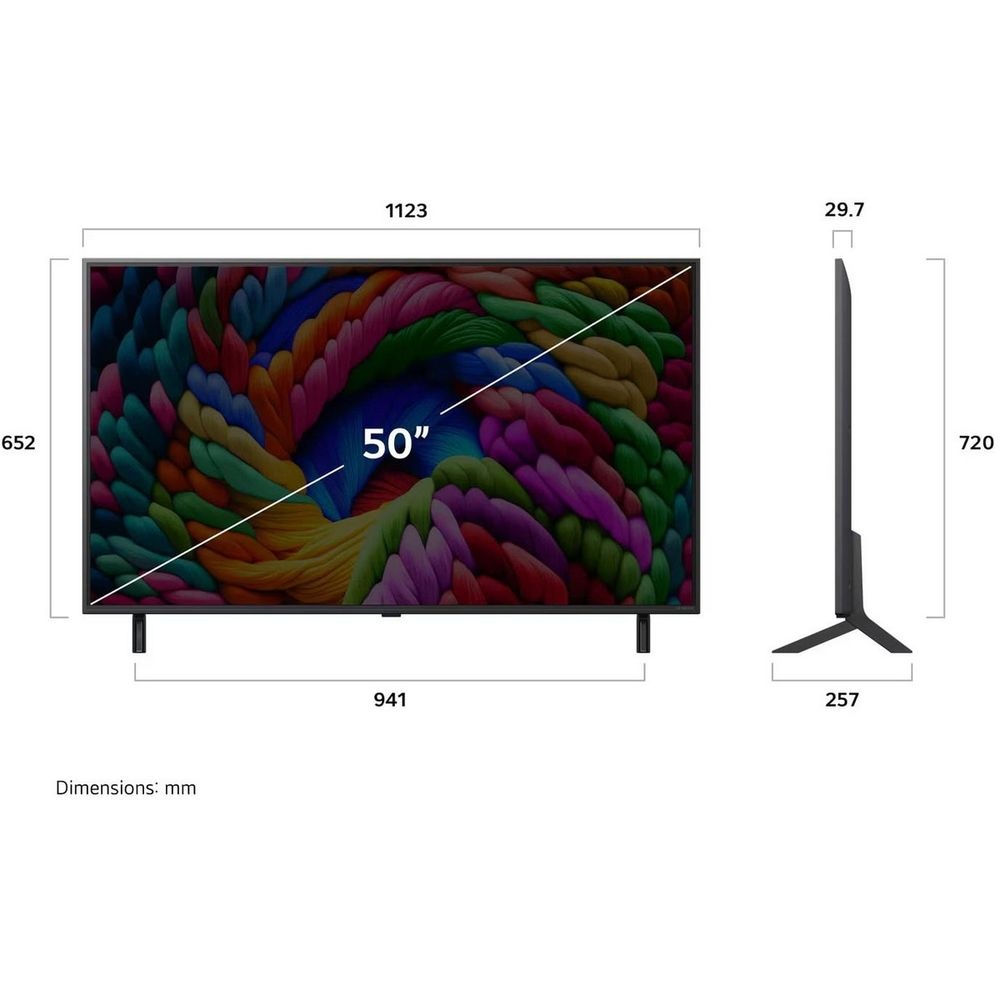 Телевизор LG 50" 50NANO90A6B синяя сажа LED 4K UHD 60Hz Smart TV