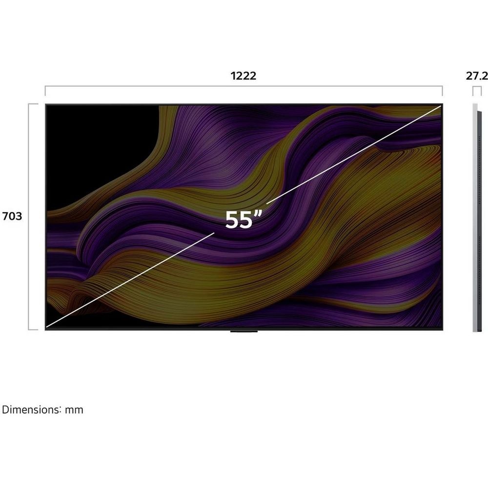 Телевизор LG OLED55G5RLA 55" OLED 4K Ultra HD атласное серебро СМАРТ ТВ WebOS