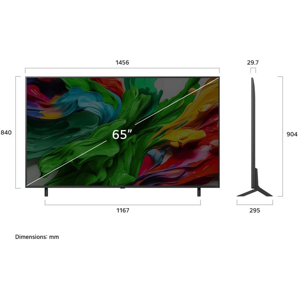 Телевизор QNED 65" 4K LG 65QNED86A6A.ARUG