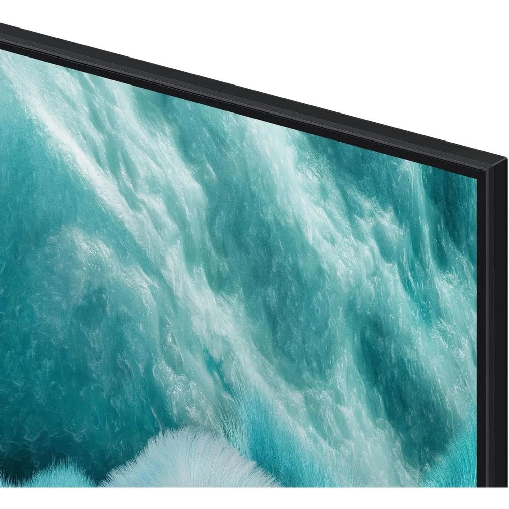 Телевизор QLED Samsung 55" QE55Q7F5AUXRU Q серебристый 4K Ultra HD 1000Hz DVB-T DVB-T2 DVB-C DVB-S2