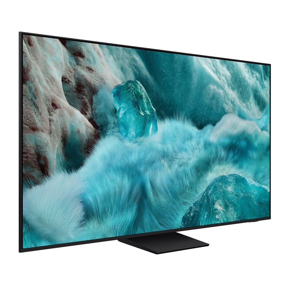 Телевизор QLED Samsung 55" QE55Q7F5AUXRU Q серебристый 4K Ultra HD 1000Hz DVB-T DVB-T2 DVB-C DVB-S2