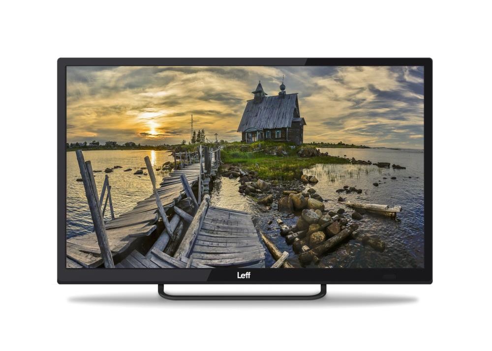 Телевизор LEFF 24" 24H240T черный LED HD