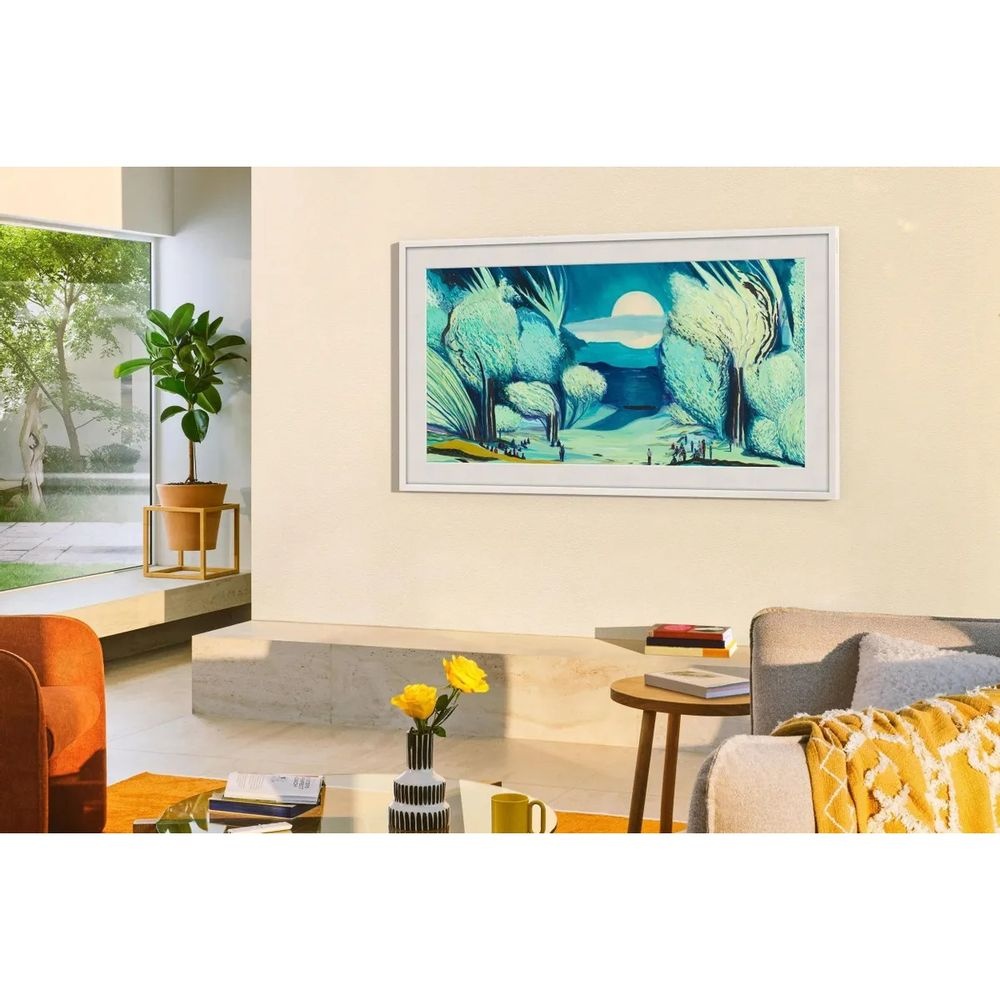 Телевизор ЖК 65'' Samsung QLED Frame, Ultra HD, Matte Display, 144Hz, Tizen Smart TV, Wi-Fi, Voice,
