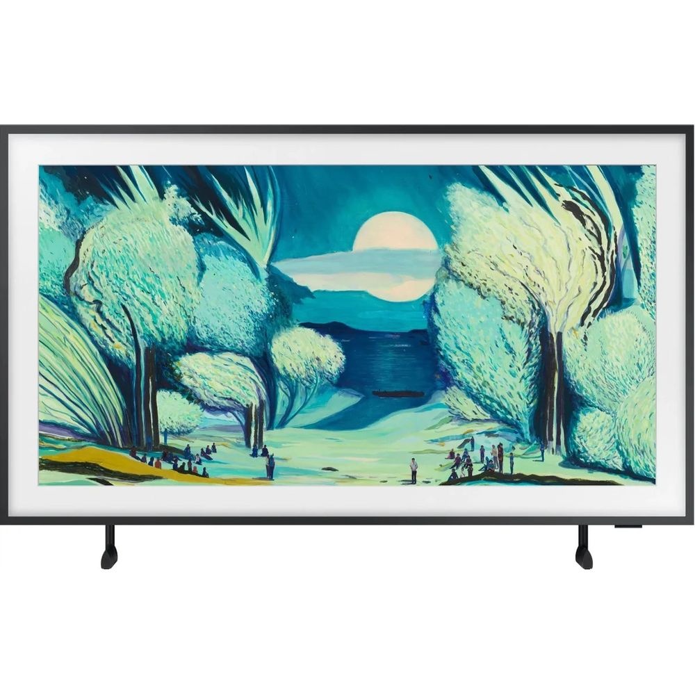 Телевизор QLED Samsung 43" QE43LS03FAUXRU Serif темно-синий 4K Ultra HD 50Hz DVB-T DVB-T2 DVB-C DVB-