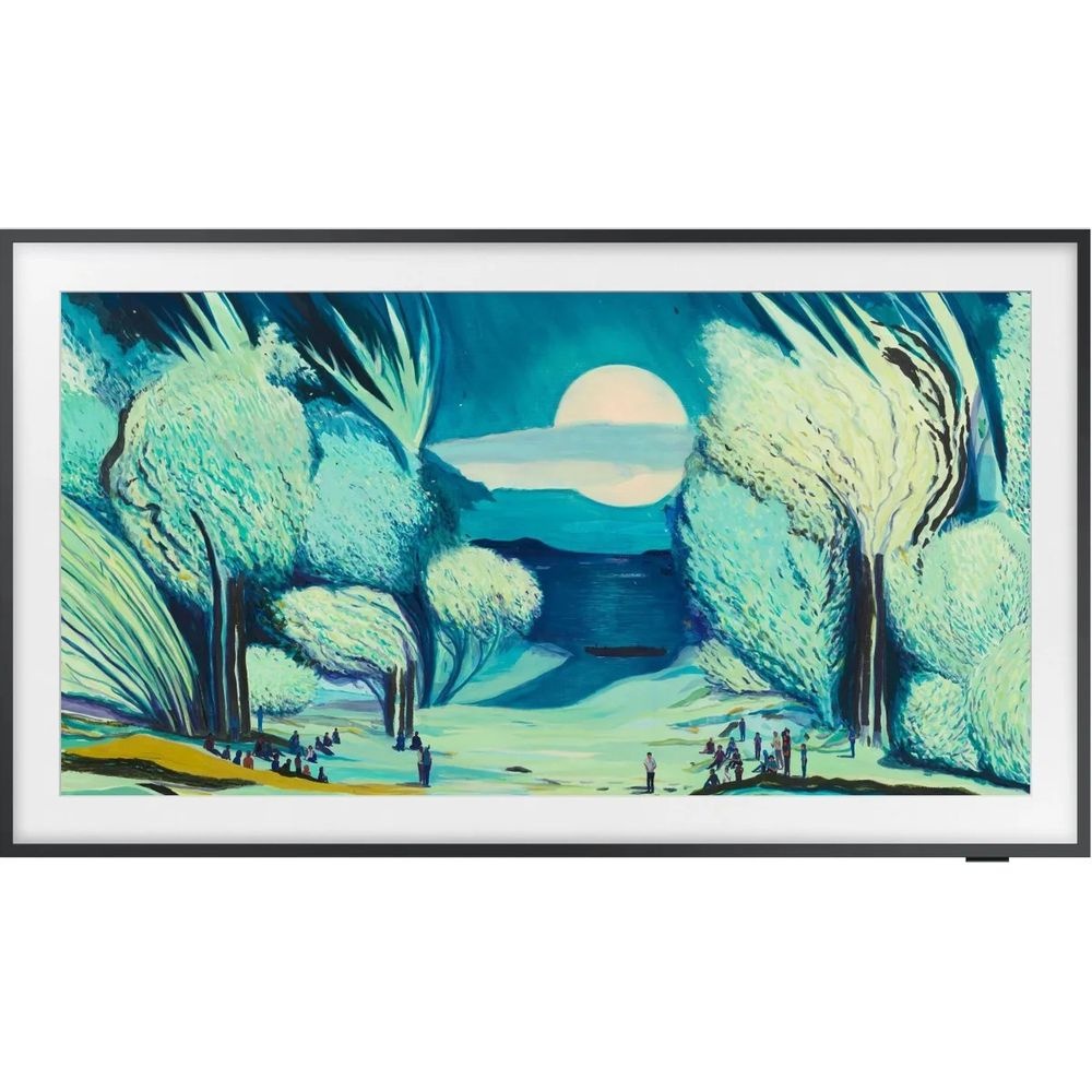 Телевизор QLED Samsung 43" QE43LS03FAUXRU Serif темно-синий 4K Ultra HD 50Hz DVB-T DVB-T2 DVB-C DVB-
