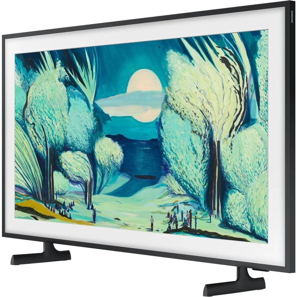 Телевизор QLED Samsung 43" QE43LS03FAUXRU Serif темно-синий 4K Ultra HD 50Hz DVB-T DVB-T2 DVB-C DVB-