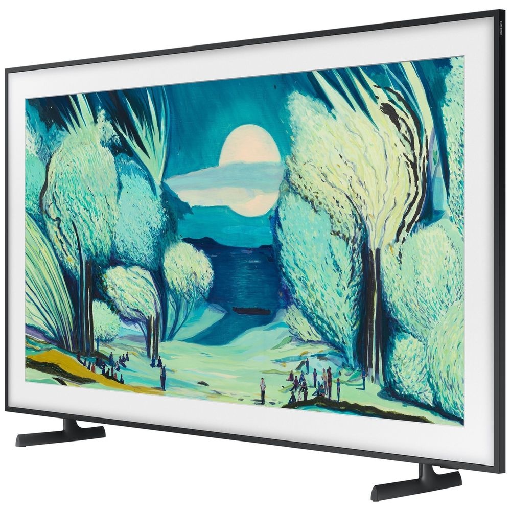 Телевизор QLED Samsung 50" QE50LS03FAUXRU The Frame черный 4K Ultra HD 60Hz DVB-T2 DVB-C DVB-S2 USB