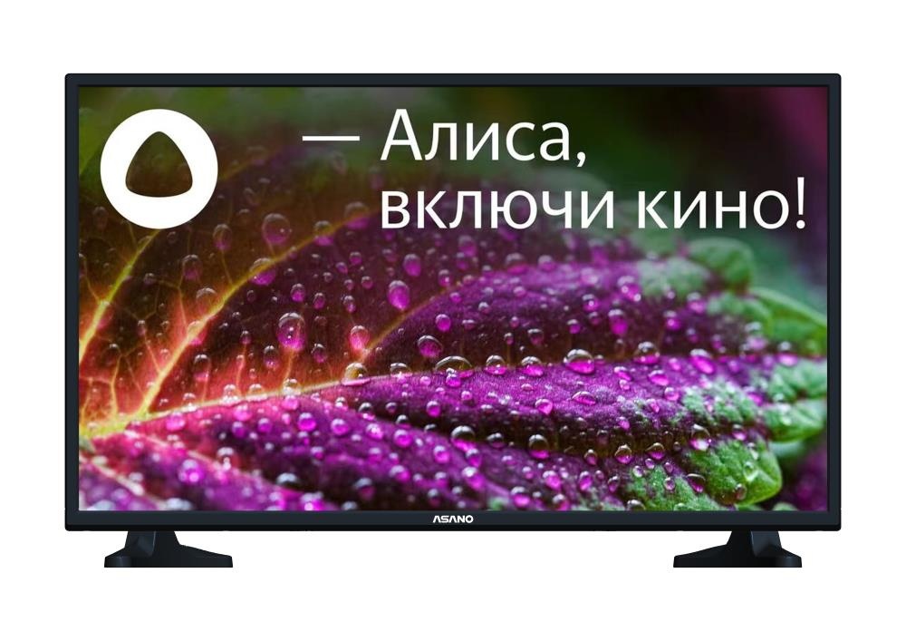 Телевизор Asano 32" 32LH8010T черный LED HD 60Hz Android