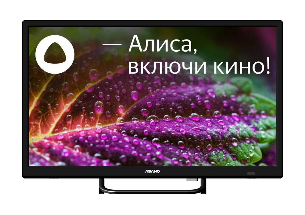 Телевизор Asano 24" 24LH8110T черный LED FHD 60Hz ЯндексТВ