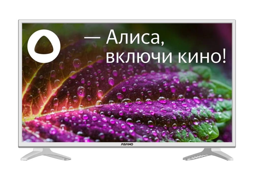 Телевизор Asano 32" 32LH8011T белый LED HD 60Hz ЯндексТВ