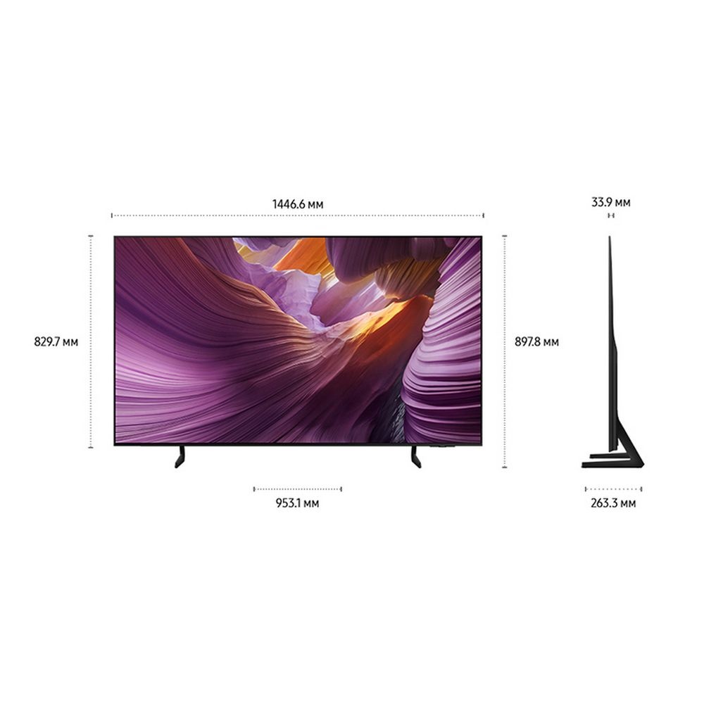 Телевизор Samsung 65" E65S85FAEXRU OLED 4K Ultra HD черный графит СМАРТ ТВ Tizen OS
