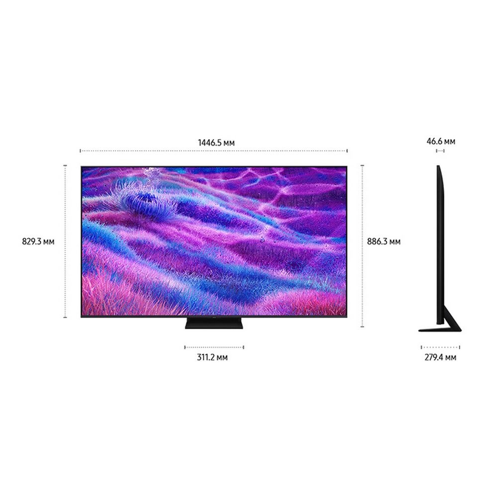 Телевизор Samsung 65" QE65QN80FAUXRU Series 9 черный титан OLED 4K UHD 120Hz Smart TV