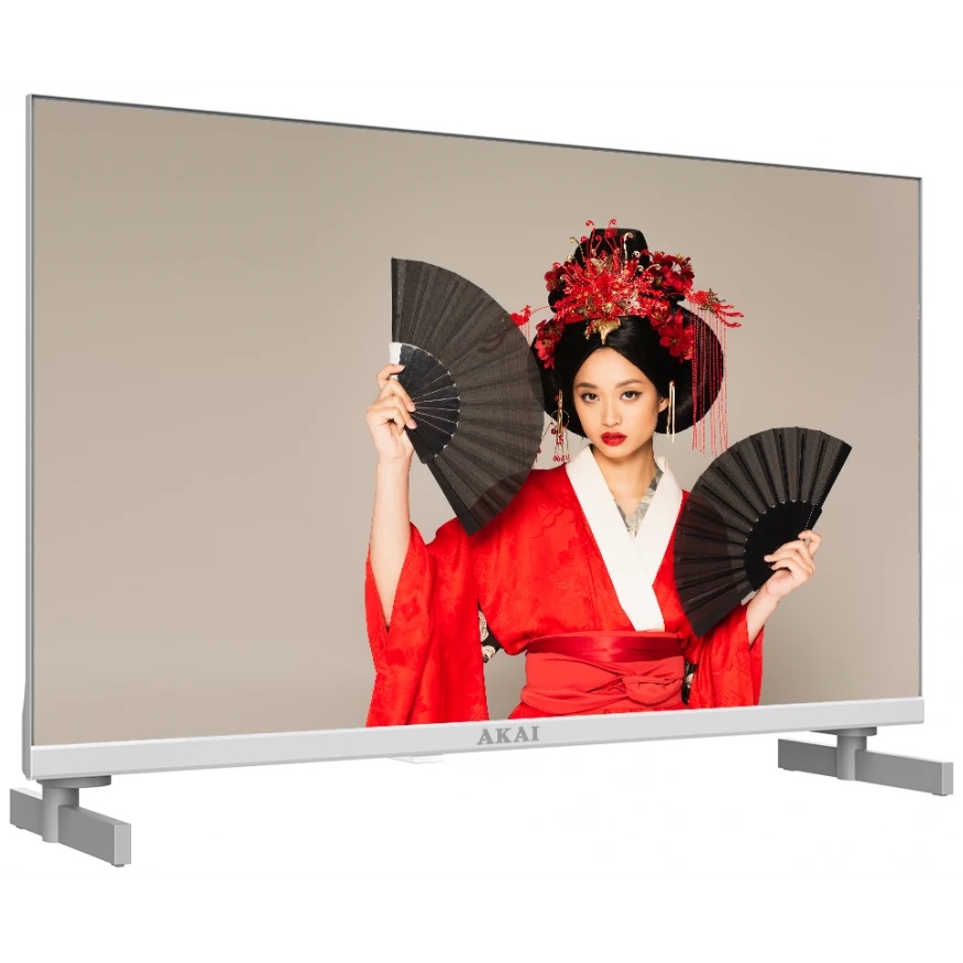Телевизор Akai 24" TA24BH502 белый LED HD