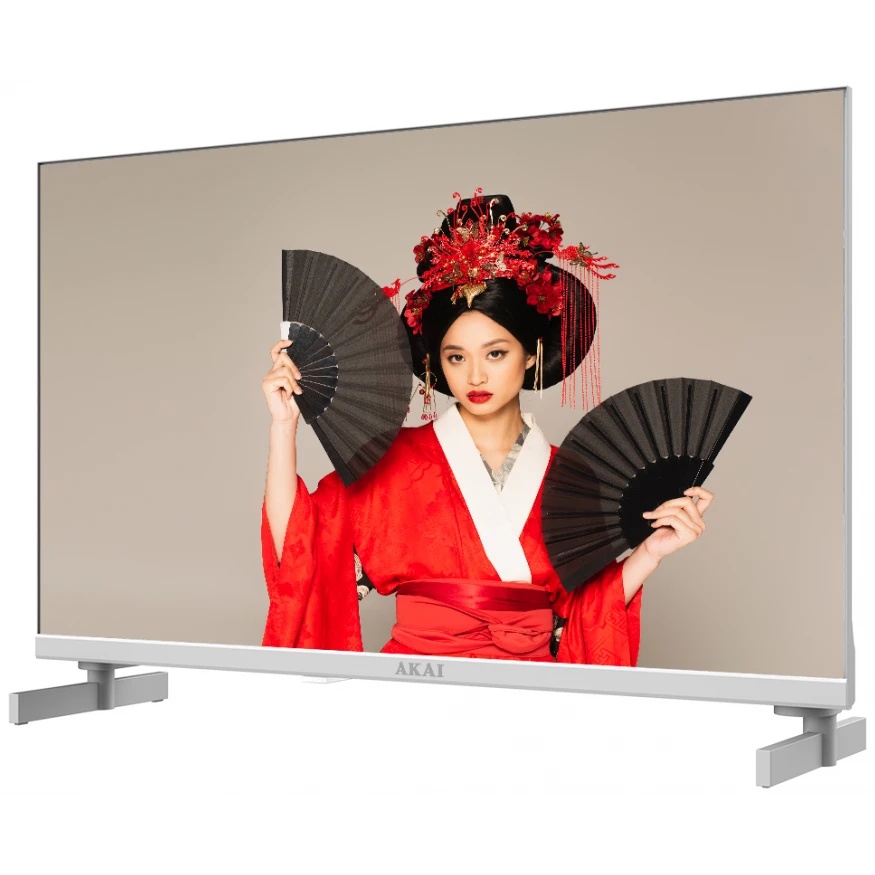 Телевизор Akai 24" TA24BH502 белый LED HD