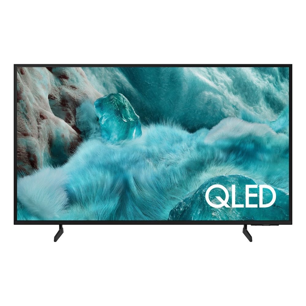 Телевизор QLED Samsung 55" QE55Q7FAAUXRU Q черный 4K Ultra HD 100Hz Smart TV