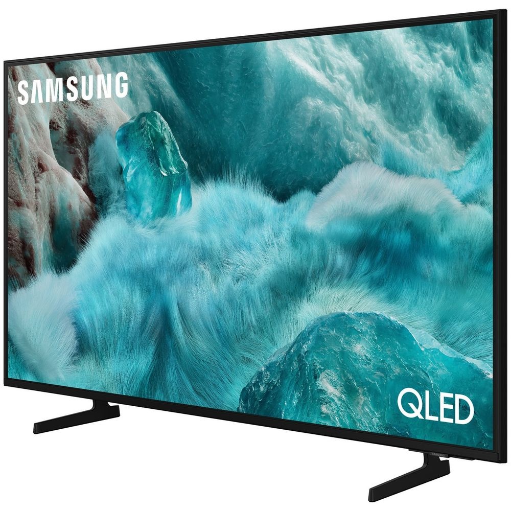 Телевизор QLED Samsung 55" QE55Q7FAAUXRU Q черный 4K Ultra HD 100Hz Smart TV