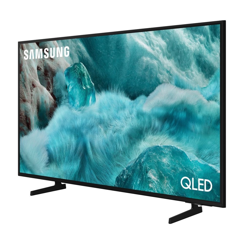 Телевизор Samsung 43" QE43Q7FAAUXRU Q черный QLED 4K UHD 60Hz Smart TV