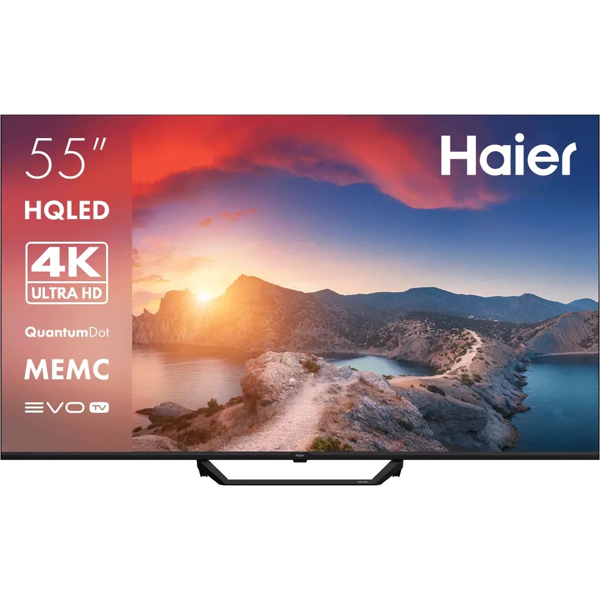 Телевизор HAIER 55" DH1VMND02RU черный Direct LED 4K UHD 60Hz Android SMART TV S2 PRO