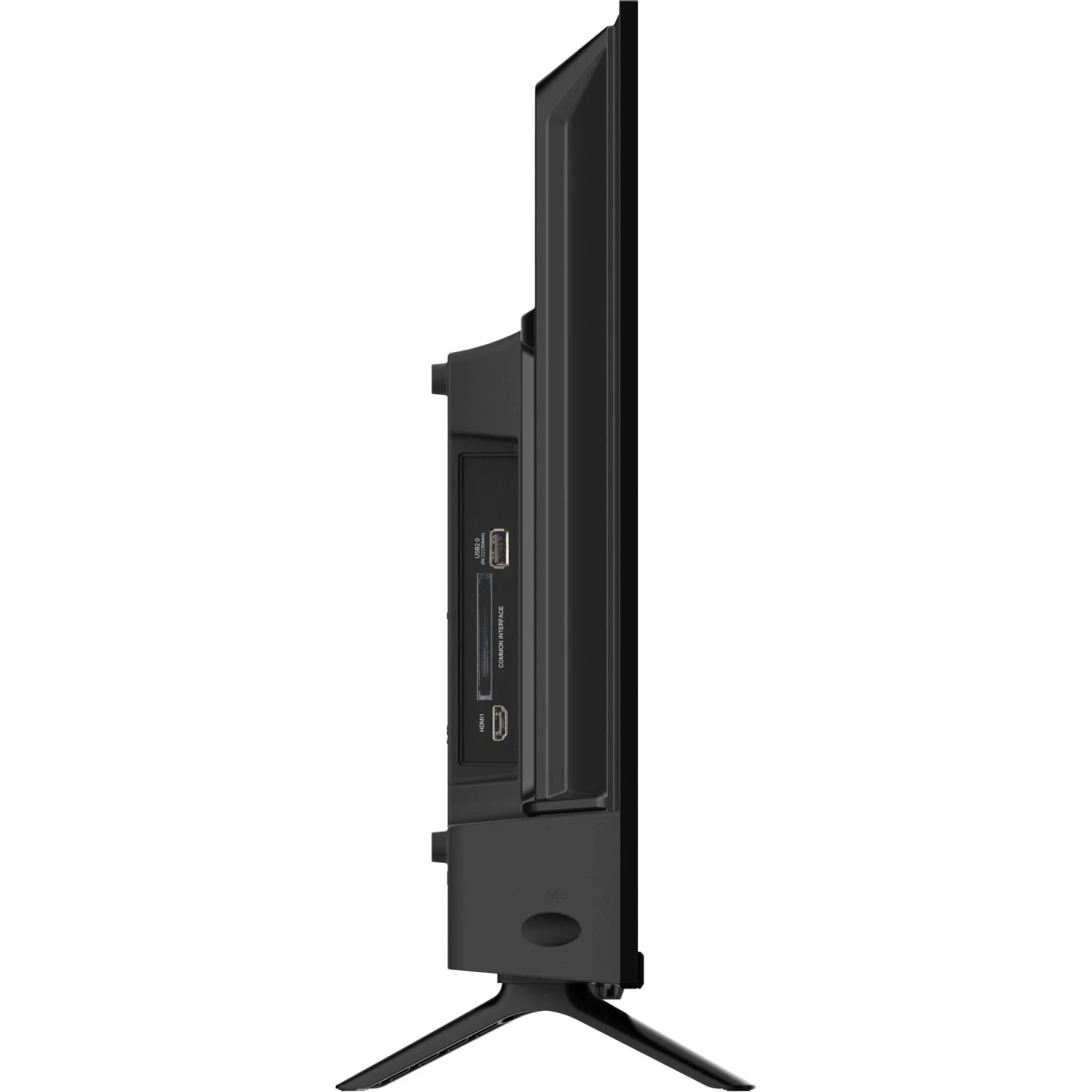 Телевизор Digma 32" DM-LED32SBB36 Metal черный  LED FHD 60Hz Салют ТВ
