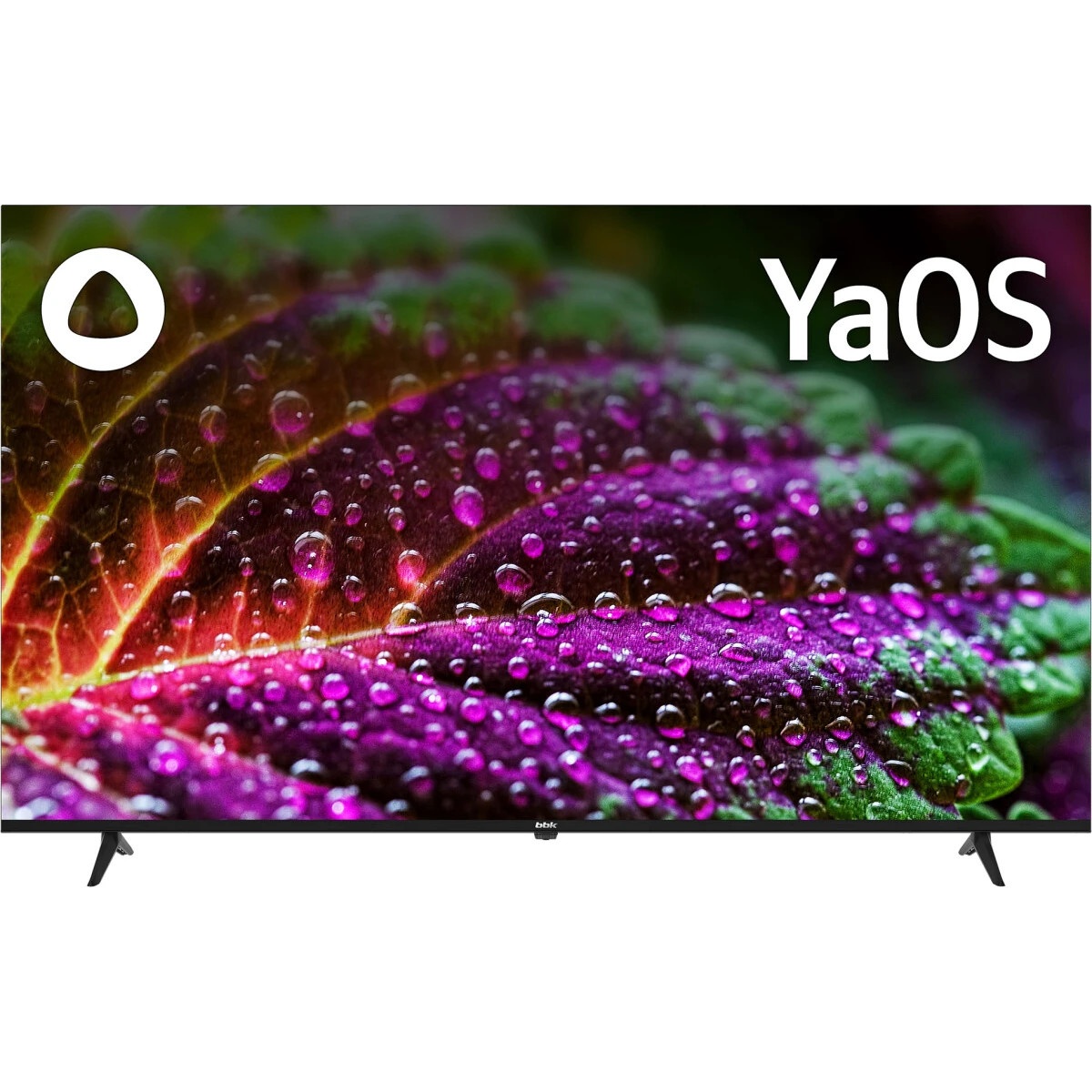Телевизор QLED BBK 65" 65LED-9220/UTS2C (B) Яндекс.ТВ Frameless черный/черный 4K Ultra HD 60Hz DVB-T