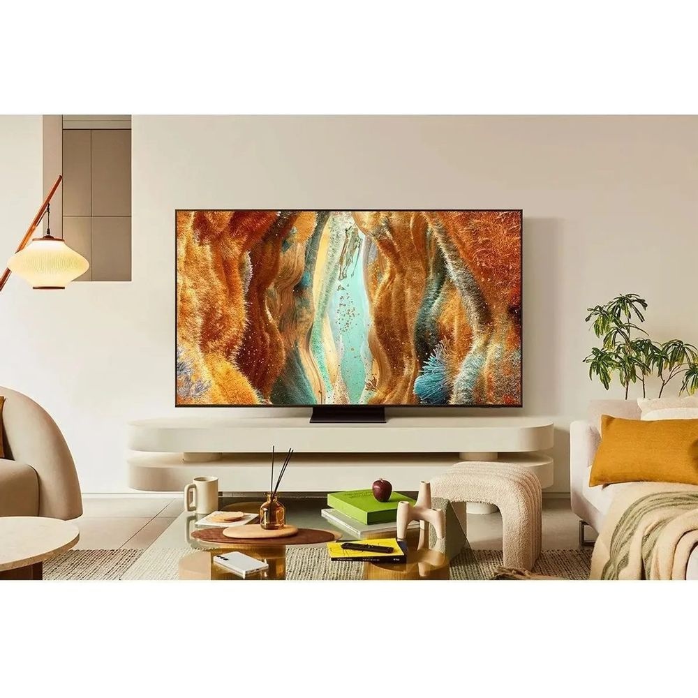 Телевизор Samsung 55" QE55QN70FAUXRU Series 7 QLED черный 4K UHD 120Hz Smart TV